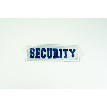 SECURITY REFLECTOR BACK WHITE