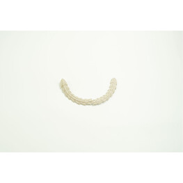 SINGLE OAK LEAF FOR CAP (SILVER)